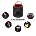 باسكت السيارة المتعدد الإستخدام القابل للطي للمحافظة على نظافة السيارة