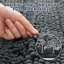 دواسة حمام وبانيو من القطيفة الناعمة مانعة للانزلاق مقاس 50 * 80 سم