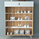 الرف العريض متعدد الإستخدام في مختلف أنحاء المنزل داخل الدولاب والدرف والمطابخ والحمامات