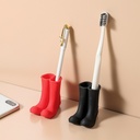 حامل سيليكون للاقلام و الموبيل و لفرش الأسنان على شكل حذاء المطر