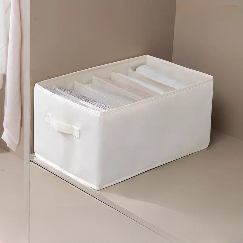 منظم وتربروف 9 خانات لتنظيم الملابس داخل الدواليب والادارج قابل للطي