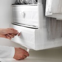 منظم ملابس ووتربروف 7 خانات للدواليب والادراج قابل للطي