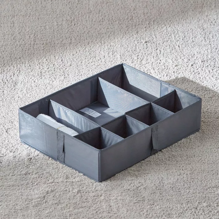 منظم ملابس ووتربروف 7 خانات للدواليب والادراج قابل للطي