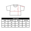 Angel Skull كروب توب اوفر سايز باللون الرمادي