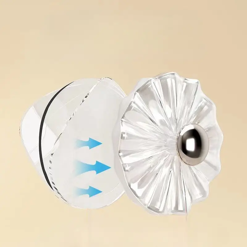 طقم هوك  3 قطع شفاف بلزق دبل فيس لتعليق الاكسسورات والملابس