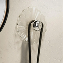 طقم هوك  3 قطع شفاف بلزق دبل فيس لتعليق الاكسسورات والملابس