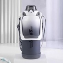 زجاجة رياضية  بيد مع شاليموه للجيم والخروجات 2000 مللي