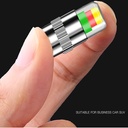 مستشعر ضغط هواء اطارات السيارات والدراجات النارية والاسكوتر 4 قطع