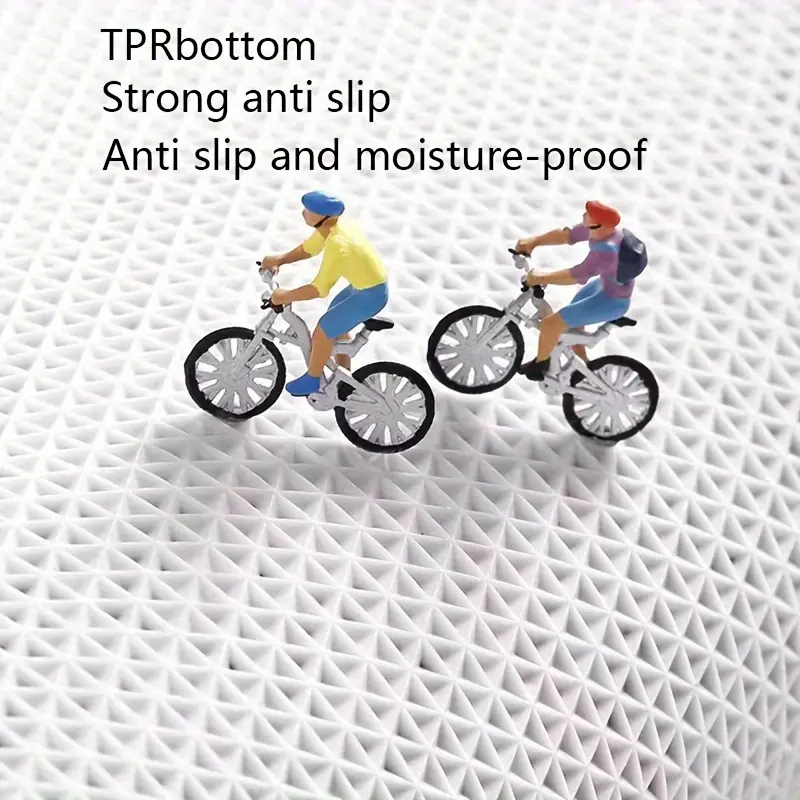 طقم دواسات قطعتين لارضيات الحمام من القطيفة باللون البينك