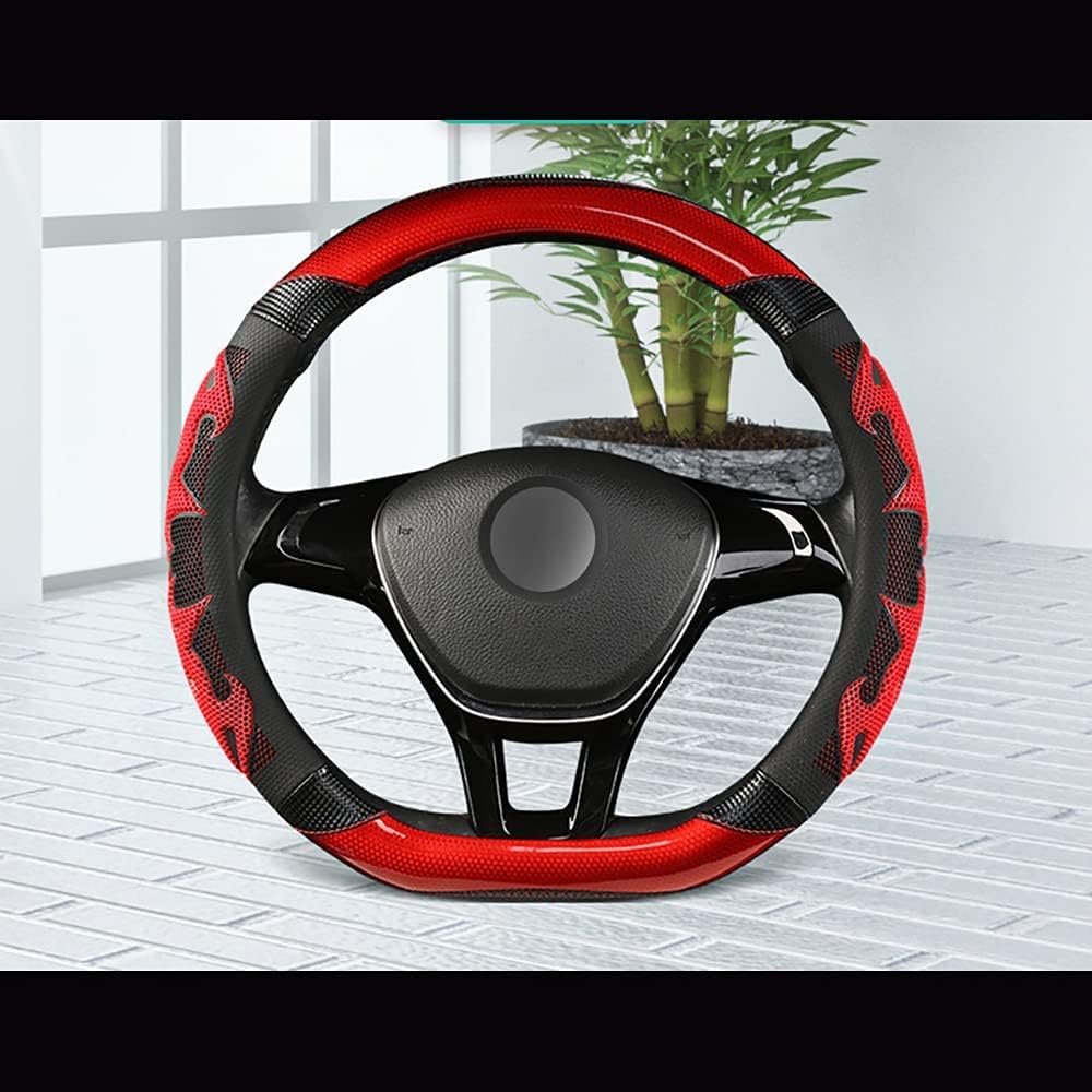 غطاء دريكسيون جلد بتصميم ناري مضاد للانزلاق لقيادة امنه