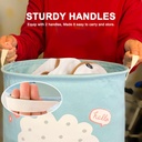 باسكت بتصميم حيوانات لحمل الملابس ولعب الاطفال