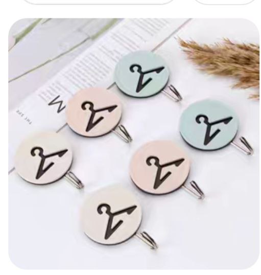 طقم هوك 3 قطع شكل شماعة لتعليق الملابس