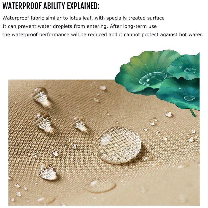 مريلة مطبخ وتربروف ب 3 جيب للحفاظ علي الملابس من المياه والزيوت