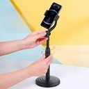 حامل موبايل دوار 360 درجة للمكتب بارتفاع قابل للتعديل لجميع انواع الهواتف