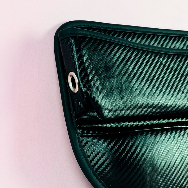 حامل ومنظم جوانب مقعد السيارة من الجلد