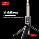 رينج لايت بلوتوث باضاءات متعددة وطول قابل للتعديل حتي 94.5 سم للتصوير والبث المباشر  - للموبايل والكاميرا