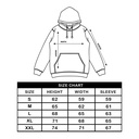 When Nothing Goes Right Go Left  هودي اوفر سايز قطن للنساء باللون النبيتي