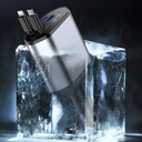 شاحن سيارة سريع للموبايلات 4*1 بكابلات قابلة للسحب ومنفذ يو اس بي - 120 واط