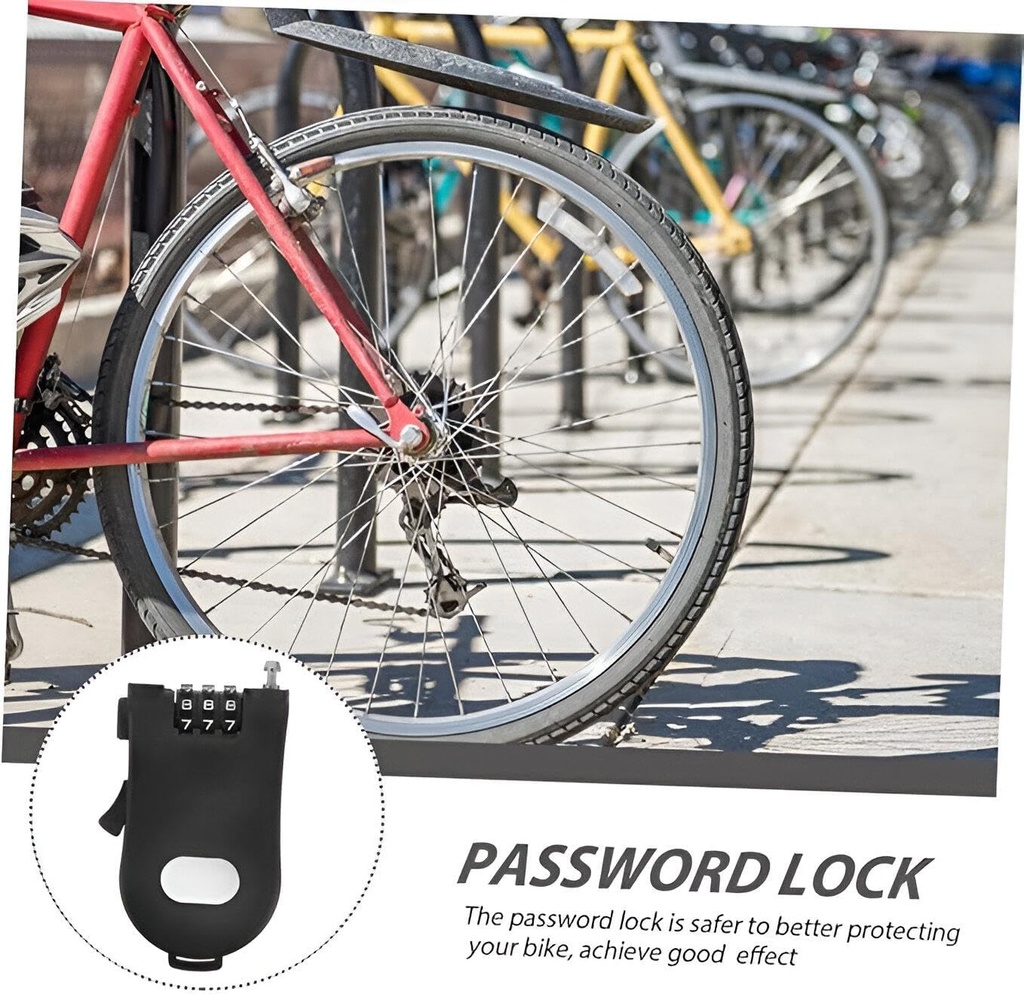 قفل امان برقم سري قابل للسحب بطول 1 متر لشنط السفر