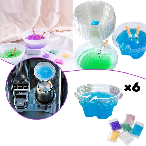 طفاية بلاستيك جل