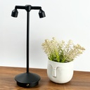 اباجورة مكتب تاتش ب2 رأس قابلة للدوران بيو اس بي للشحن