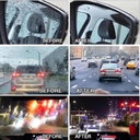 فرشة اسفنجية مزودة بمادة لتنظيف وتلميع الزيوت من زجاج السيارات