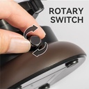 كشاف شكل فانوس محمول ب 3 درجات إضاءة مختلفة بيو اس بي للشحن