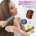 فرشة فرد الشعر لاسلكية ب 3 مستويات حراراة مختلفة بيو اس بي للشحن