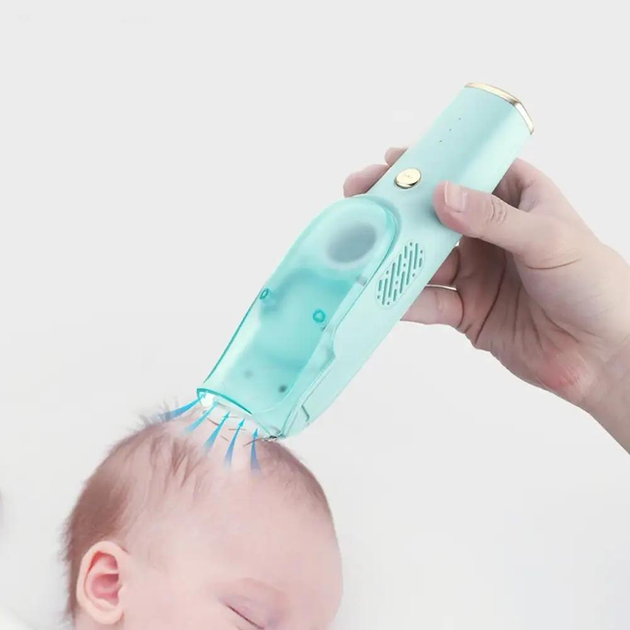 ماكينة حلاقة الشعر للاطفال ب 3 امشاط سيراميك مختلفة حسب طول الشعر قابلة للشحن