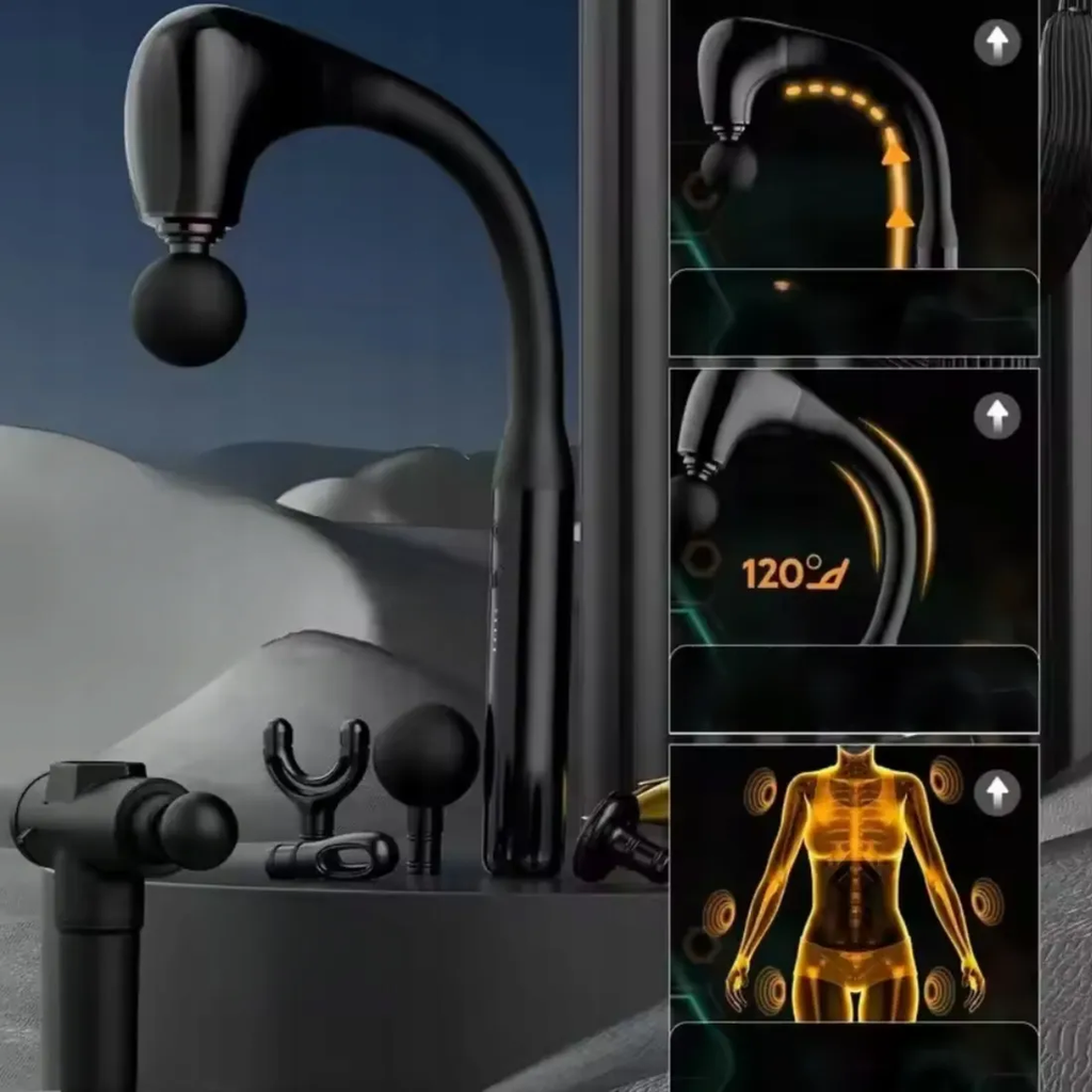 مسدس مساج و تدليك كهربائي للكتف والظهر ب 9 مستويات مختلفة