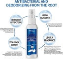 سبراي معطر للاحذية والشرابات مضاد للتعرق والبكتيريا 120 مل