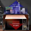 استاند علوي للميكرويف من المعدن لتنظيم وترتيب مستلزمات المطبخ