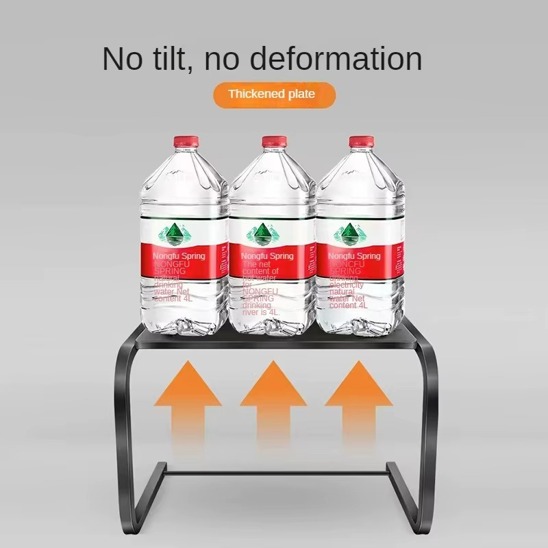 استاند علوي للميكرويف من المعدن لتنظيم وترتيب مستلزمات المطبخ