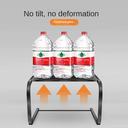 استاند علوي للميكرويف من المعدن لتنظيم وترتيب مستلزمات المطبخ