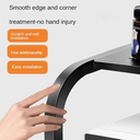 استاند علوي للميكرويف من المعدن لتنظيم وترتيب مستلزمات المطبخ