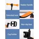 سكوتر أطفال وعجلة  2 في 1  ب ثلاثة عجلات قابلة للتعديل