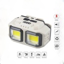 كشاف رأس أمامي  للتخيم يعمل بالشحن بيو اس بي