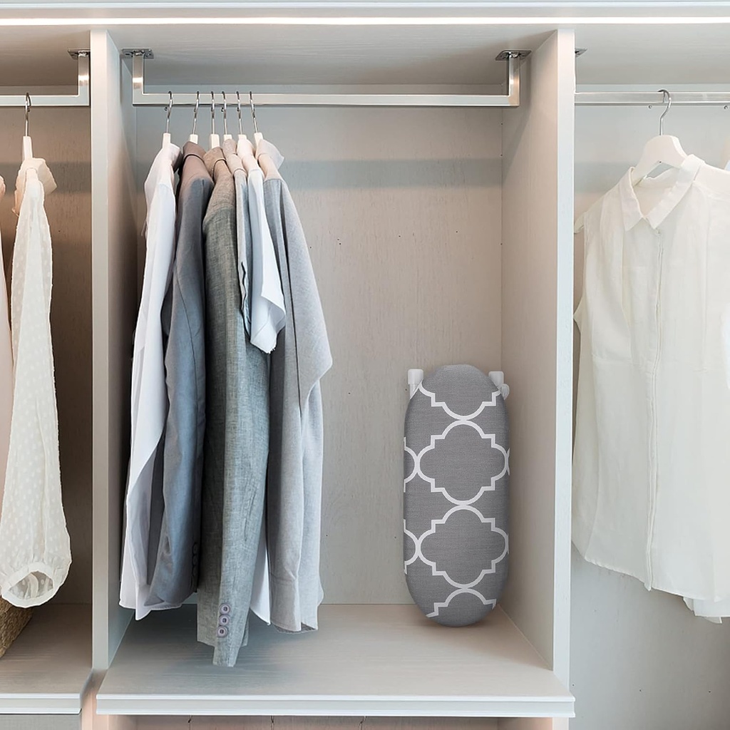 استاند مكواه ميني قابلة للطي لحمل المكواه وكوي الاكمام والياقات 26 سم