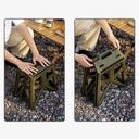 كرسي جلوس بلاستيك محمول قابل للطي للسفر والرحلات