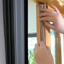 عازل الاصوات ومانع الاتربه الاسفنجي للابواب والالوميتال 5 متر