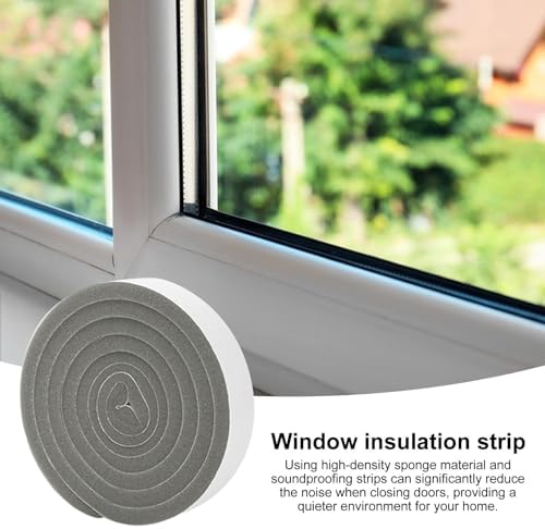 عازل الاصوات ومانع الاتربه الاسفنجي للابواب والالوميتال 5 متر