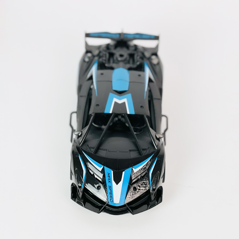 سيارة سباق السرعة القصوى مع اضاءة امامية وريموت تحكم عن بعد