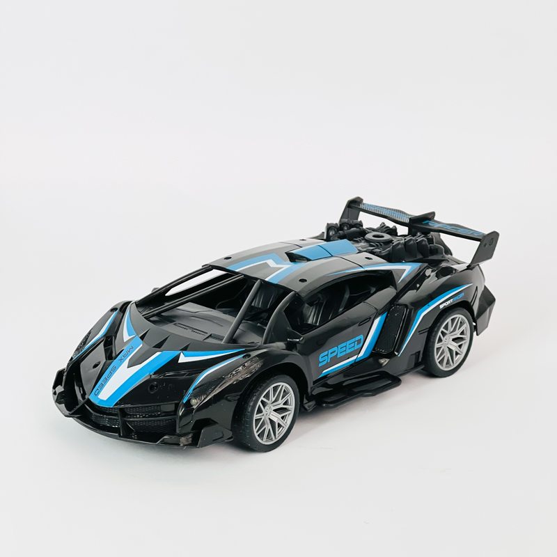 سيارة سباق السرعة القصوى مع اضاءة امامية وريموت تحكم عن بعد