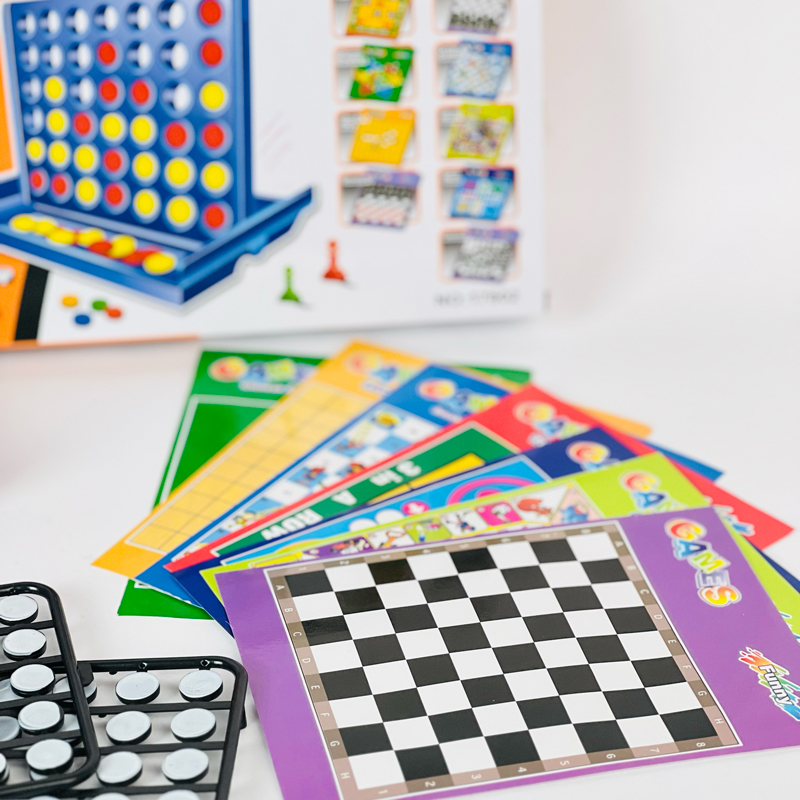 لعبة كونكت فور 10 في 1 مناسبة لتجمعات الاصدقاء