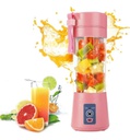 خلاط فواكه وخضروات محمول يو اس بي ٣٨٠ ملي لعمل العصائر الصحية في أسرع وقت وفي أي مكان