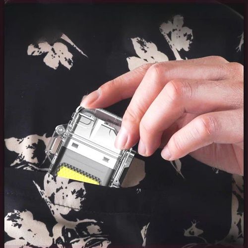 ولاعة كهربائية مقاومة للماء بكشاف ب 3 درجات إضاءة مختلفة لرحلات البحر والتخييم قابلة لإعادة الشحن