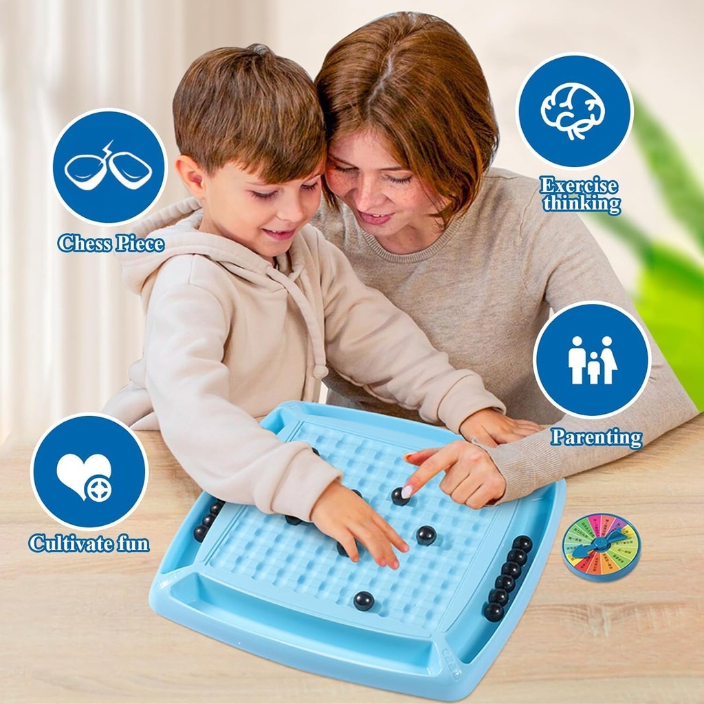 لعبة الشطرنج المغناطيسي 2 او 4 لاعبين تحدي ممتع للتسلية الجماعية