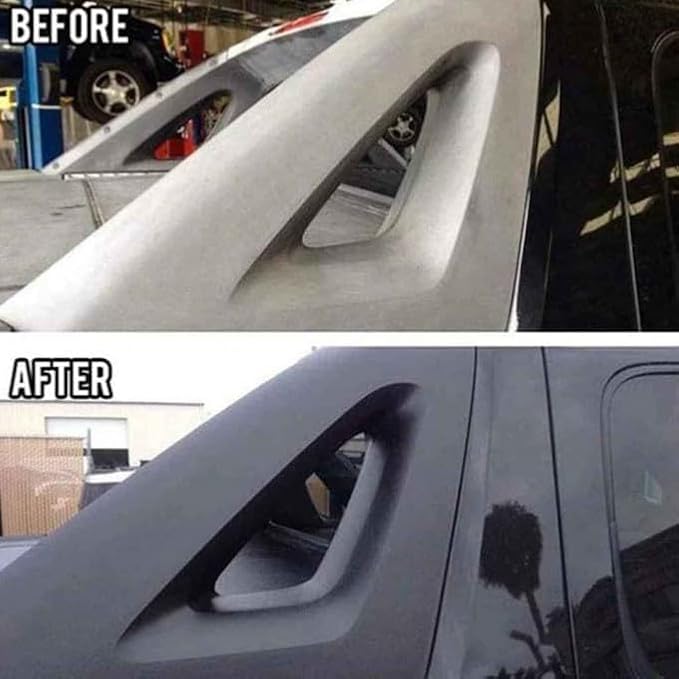 ملمع ومعالج الاجزاء البلاستيكية و الجلدية للسيارة P2اسبراي