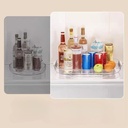 منظم اكليريك دوار  360 بقاعدة ثابتة لتنظيم ادوات المطبخ والتلاجة