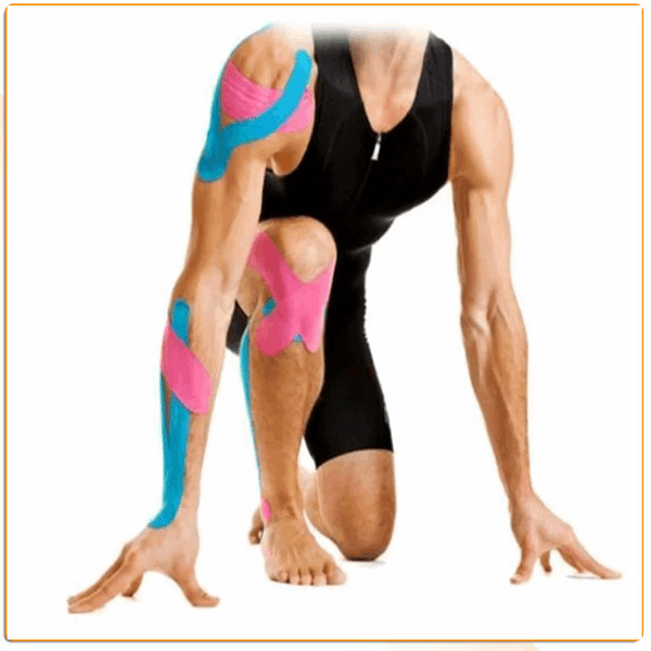 شريط طبي رياضي يقلل من التمزق وآلام العضلات والإصابات الرياضية _ 5 متر